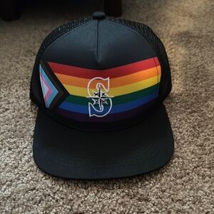 Seattle Mariners 2022 SGA Pride Night SnapBack Cap NEW